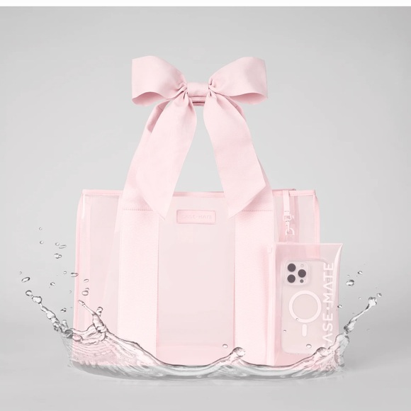 Case-Mate Pink Transparent Tote Bag - Picture 4 of 6